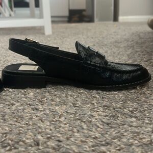 Dolce Vita Black Slingback Flats
